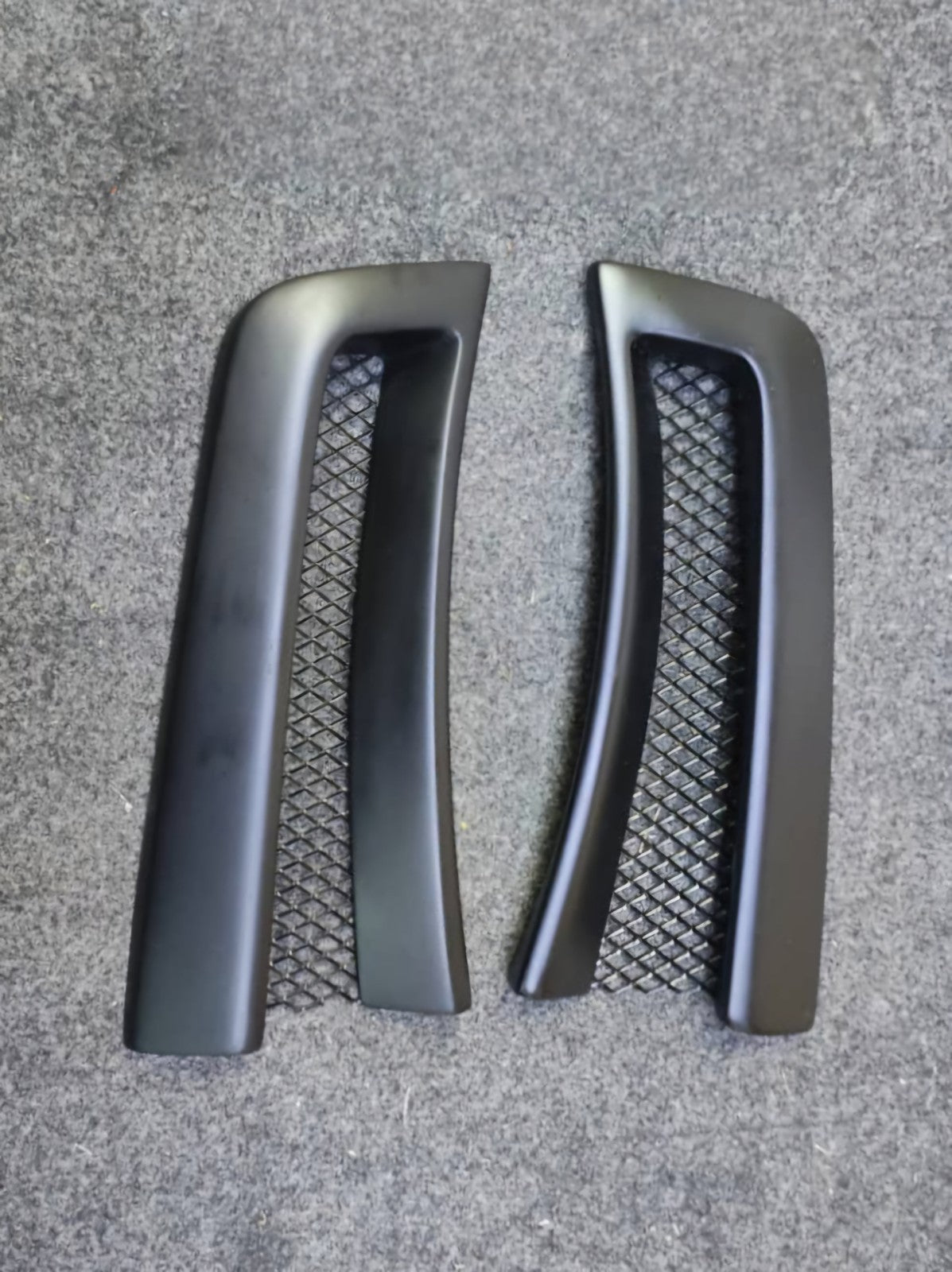 Fit For Porsche 991.1 GT2 RS For Aftermarket Bumper ONLY Side Vent Cover Set L&R