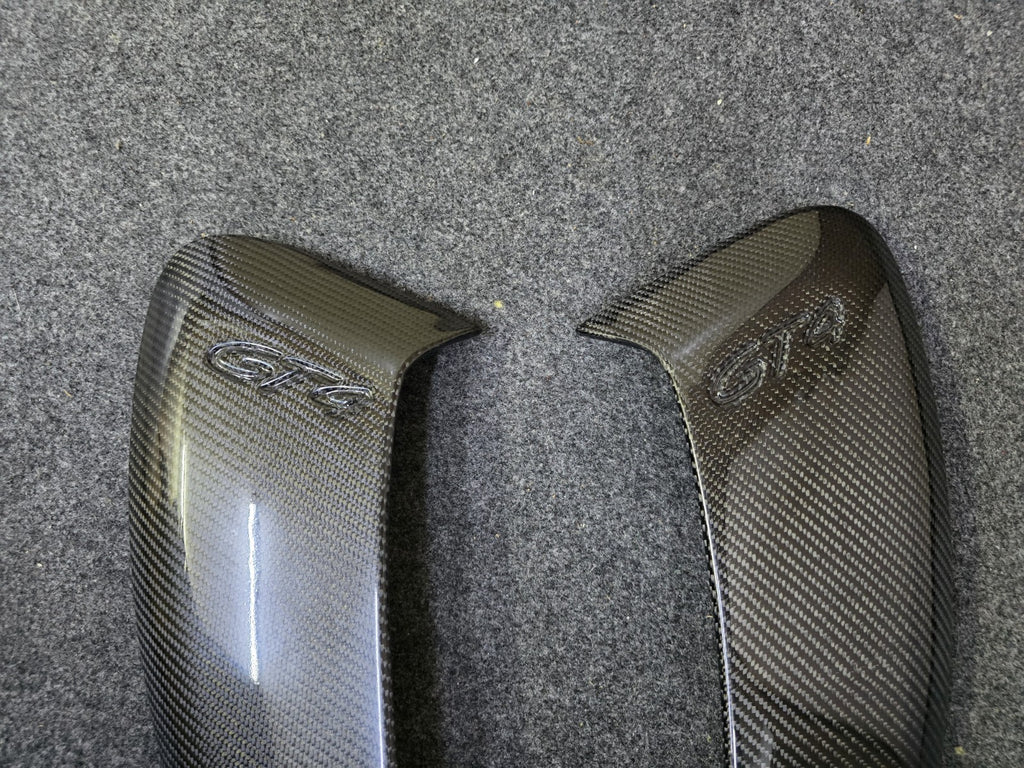 For Porsche 981 Boxster Cayman 13-16 Carbon Side Air Vent Cover With GT4 logo