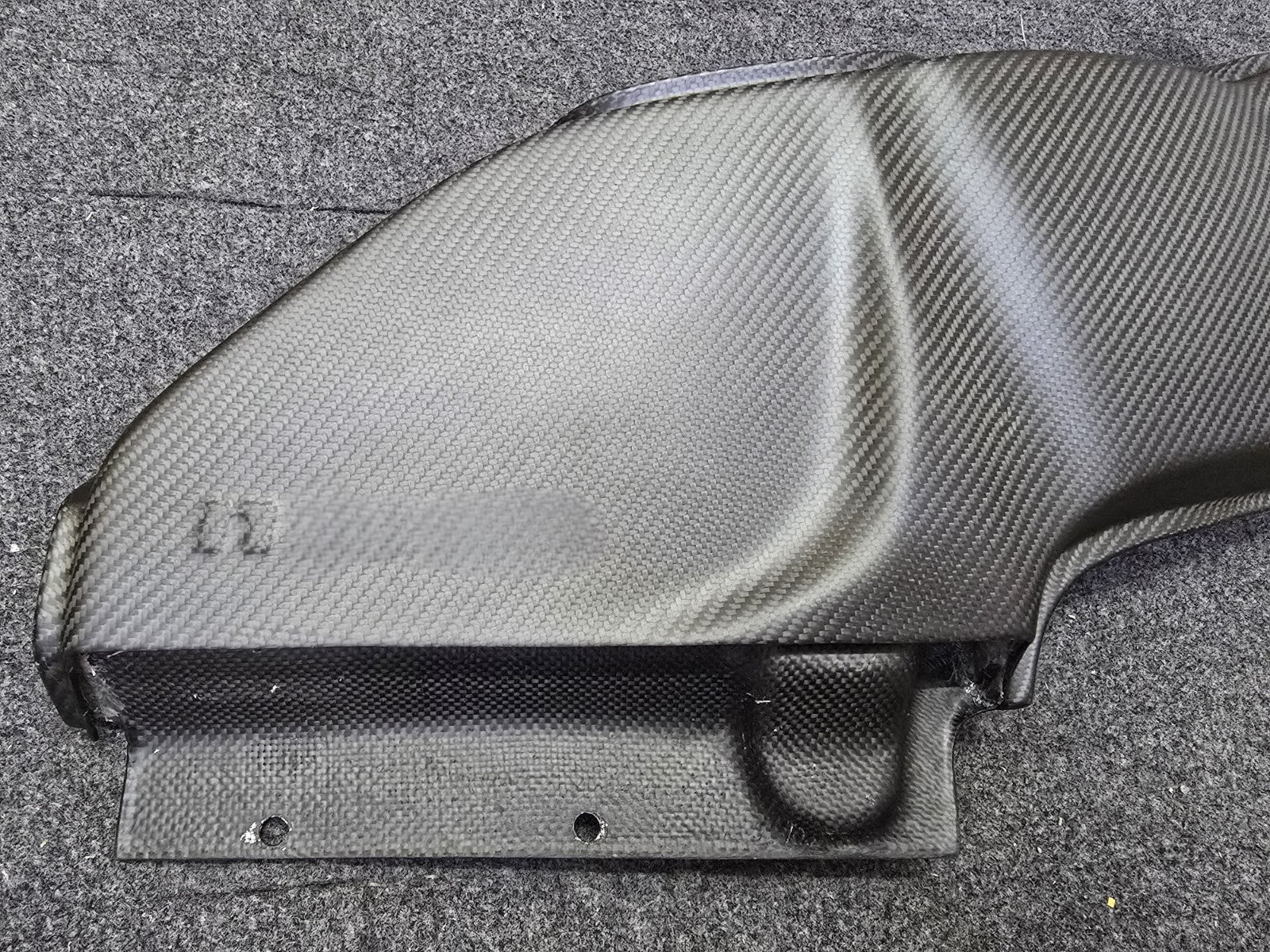 Fit For Nissan Skyline R34 GTR BNR34 JDM 99-02 Dry Carbon Nso R-Tune Air Duct