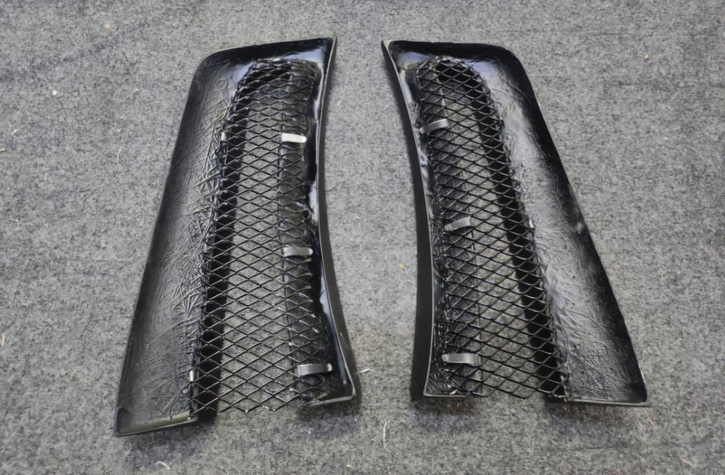 Fit For Porsche 991.1 GT2 RS For Aftermarket Bumper ONLY Side Vent Cover Set L&R
