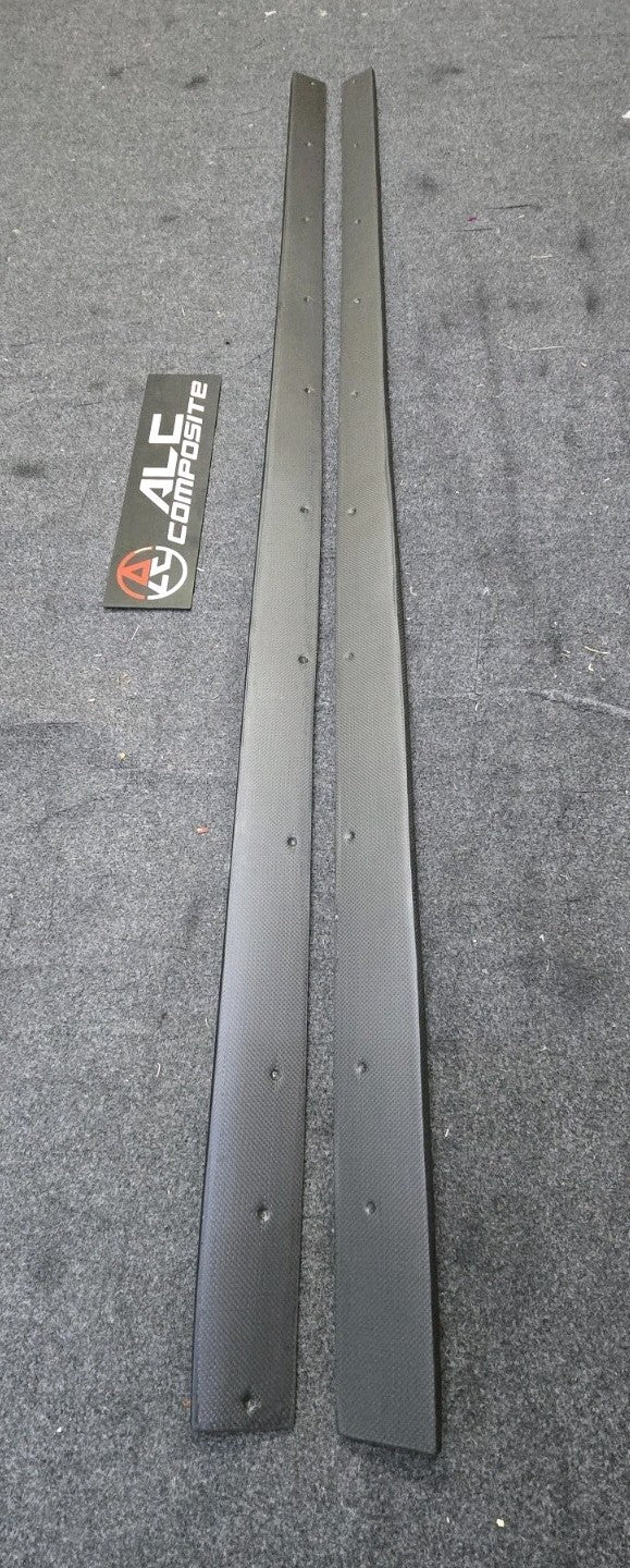 Fit For Honda Civic FD2R ALC Dry Carbon Side Extension Skirt/Lower Lip