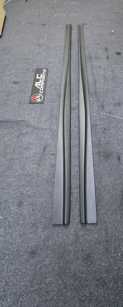 Fit For Honda Civic FD2R ALC Dry Carbon Side Extension Skirt/Lower Lip