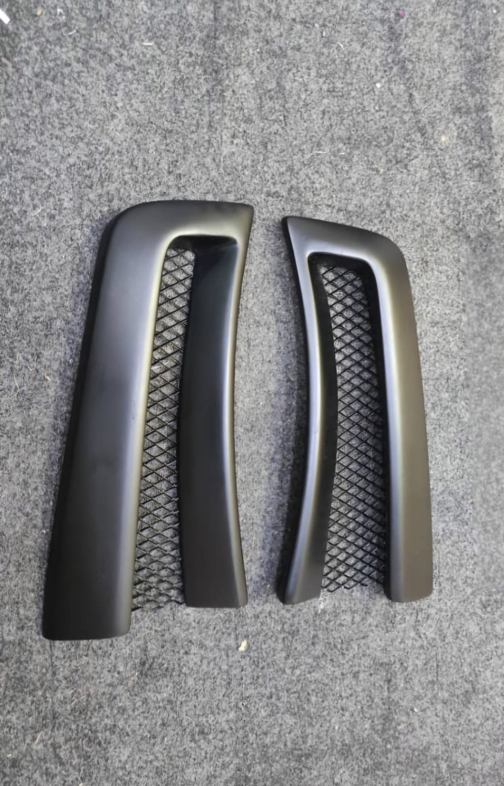 Fit For Porsche 991.1 GT2 RS For Aftermarket Bumper ONLY Side Vent Cover Set L&R