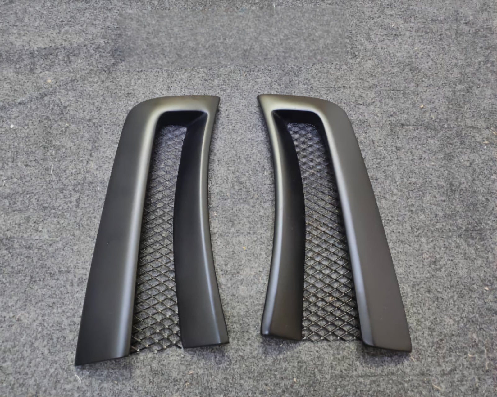 Fit For Porsche 991.1 GT2 RS For Aftermarket Bumper ONLY Side Vent Cover Set L&R