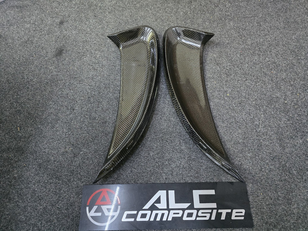 For Porsche 981 Boxster Cayman 13-16 Carbon Side Air Vent Cover With GT4 logo