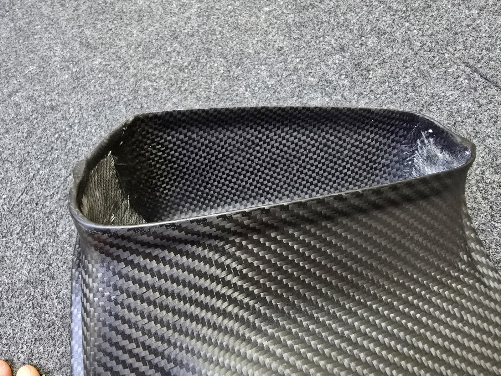Fit For Nissan Skyline R34 GTR BNR34 JDM 99-02 Dry Carbon Nso R-Tune Air Duct